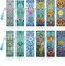 12-Piece DIY Diamond Art Bookmarks Kit – 5D Acrylic Dotz Rhinestone Floral Bookmarks for Adults, Women, Beginners with Tassels, Diamond Painting Craft Supplies